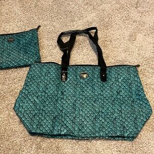 Coach travel tote